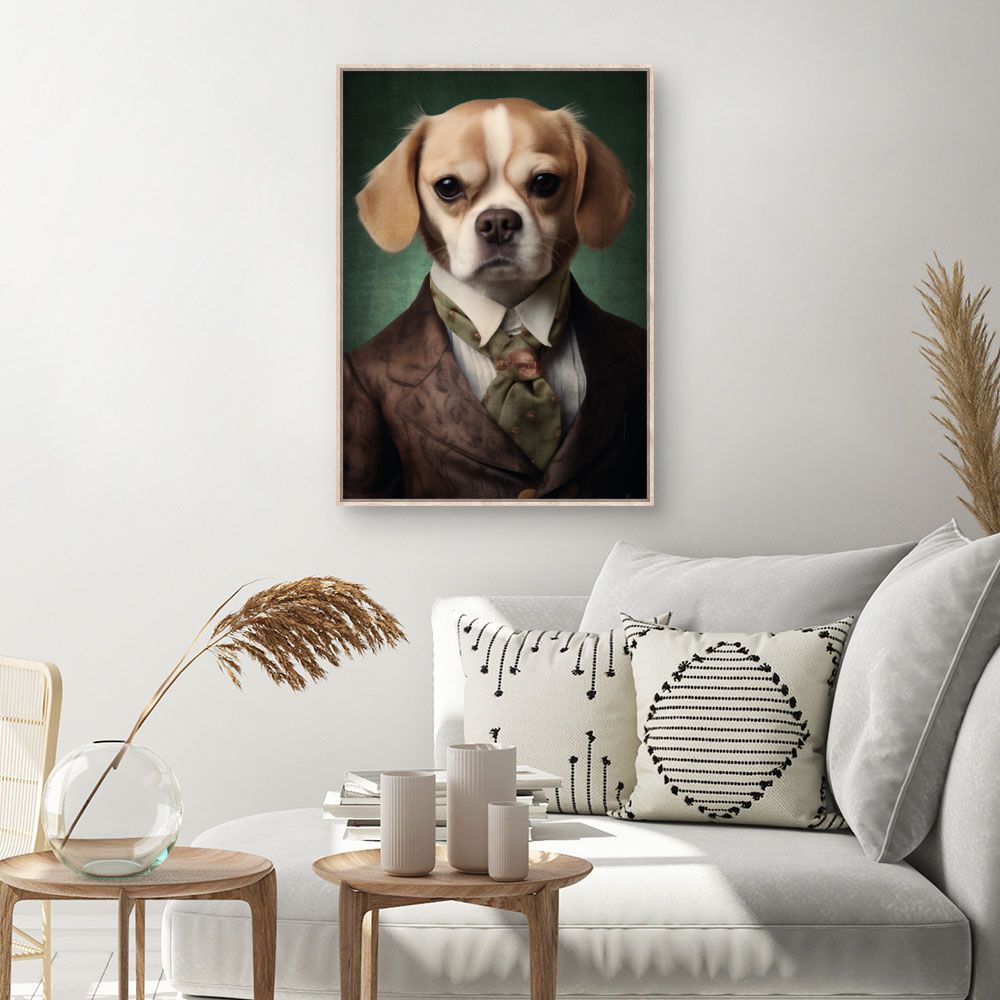 Tableau Chien élégant