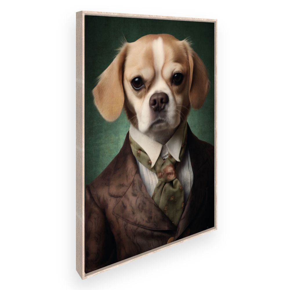 Toile Chien élégant