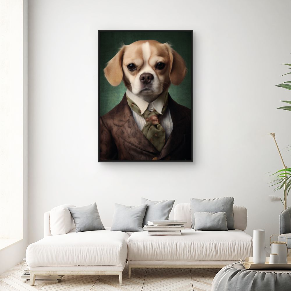 Tableau Chien élégant