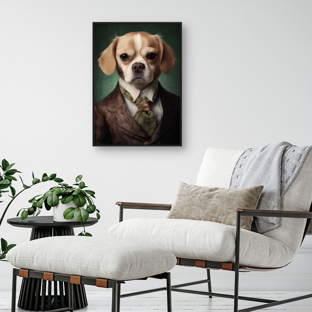Tableau Chien élégant