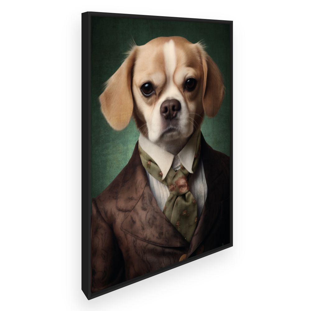 Toile Chien élégant