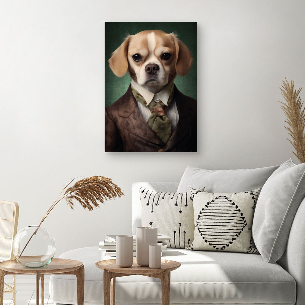 Tableau Chien élégant