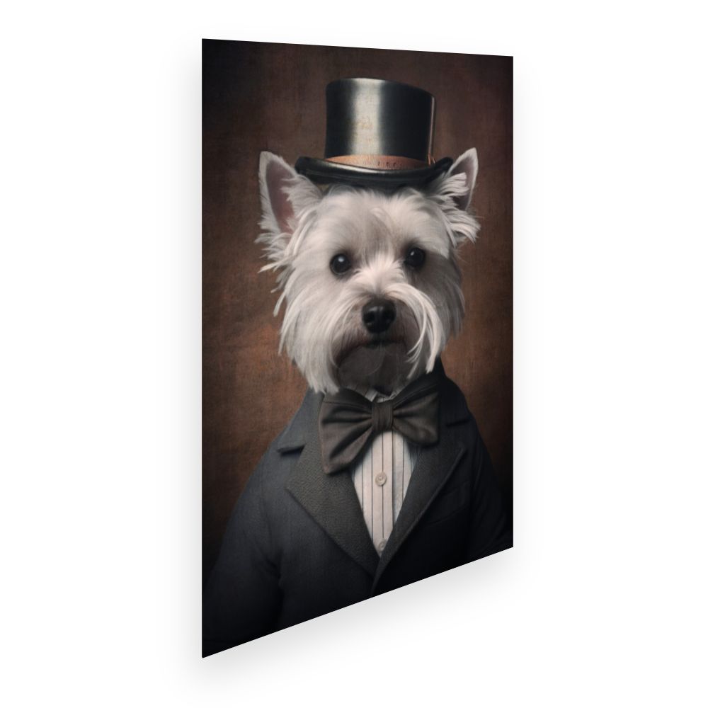 Affiche Chien chic