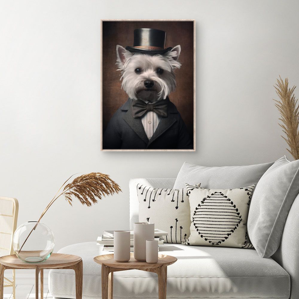 Tableau Chien élégant