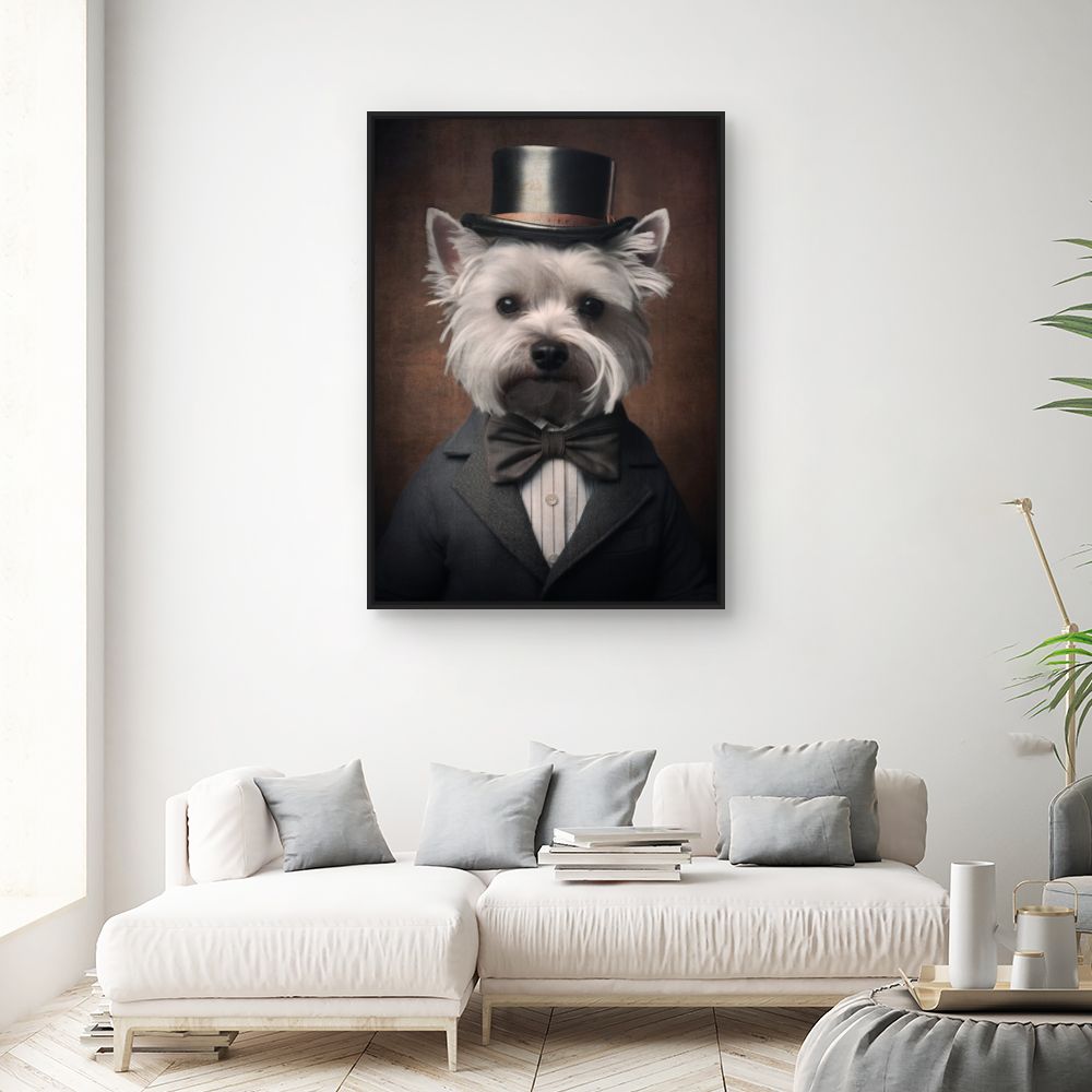Tableau Chien élégant