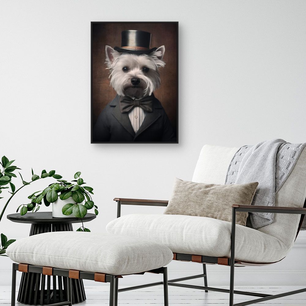 Tableau Chien élégant