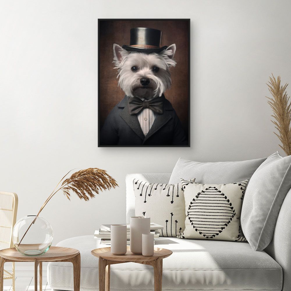 Tableau Chien élégant