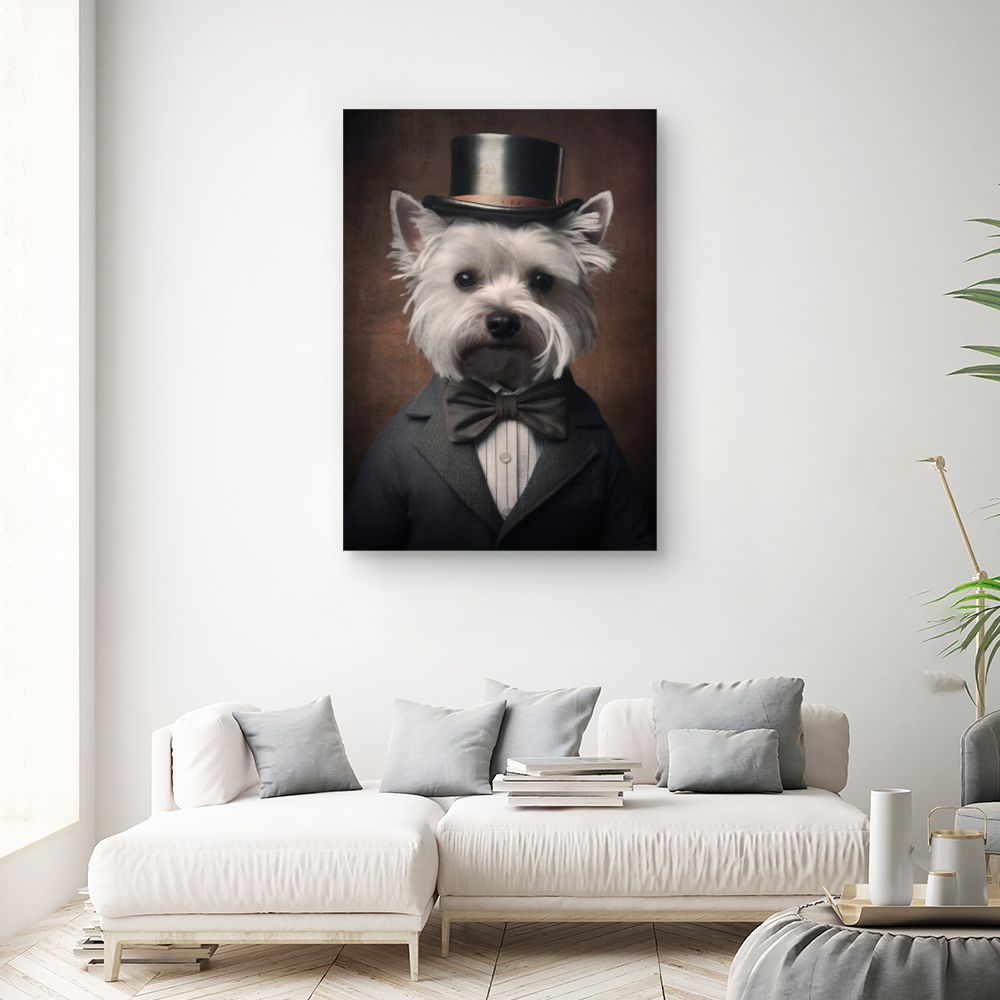 Tableau Chien élégant