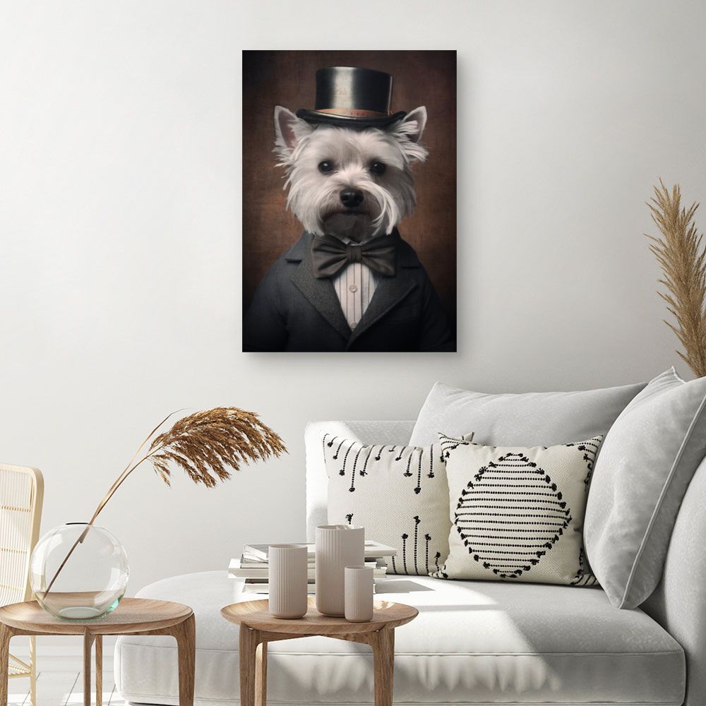 Tableau Chien élégant