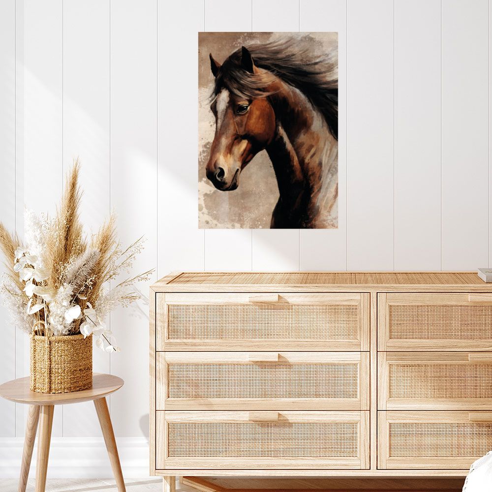 Affiche Élégant cheval