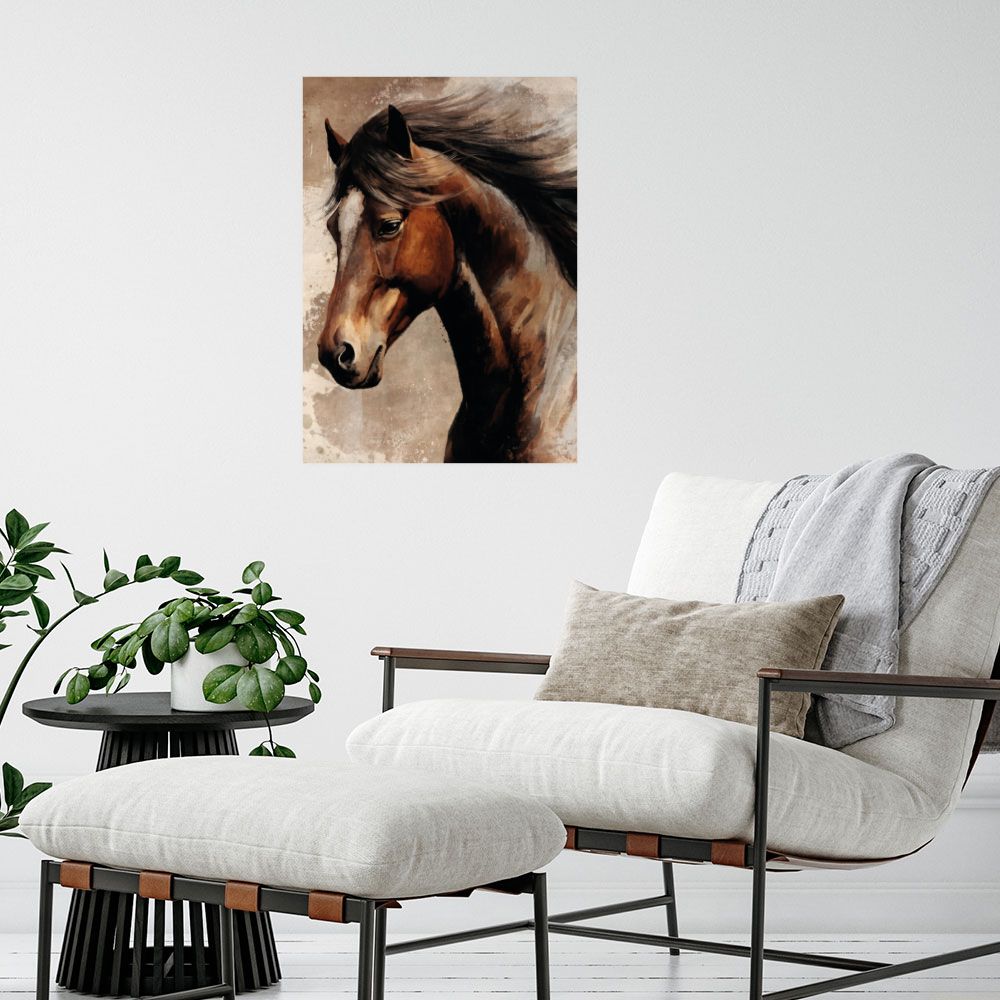 Affiche Élégant cheval