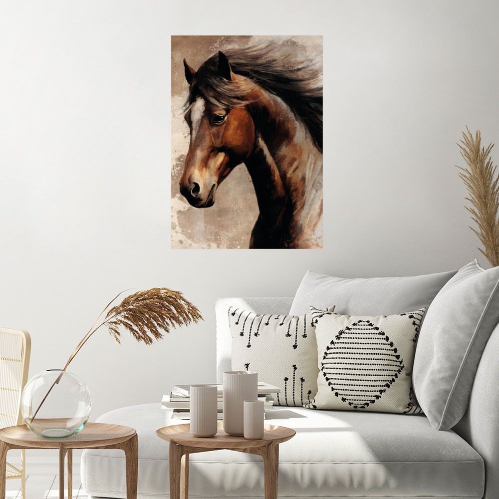 Affiche Élégant cheval