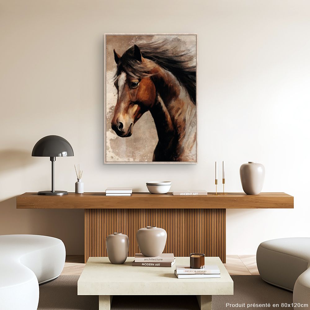 Tableau Élégant cheval sauvage