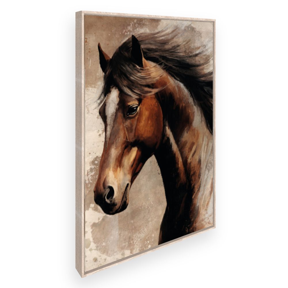Toile Élégant cheval sauvage