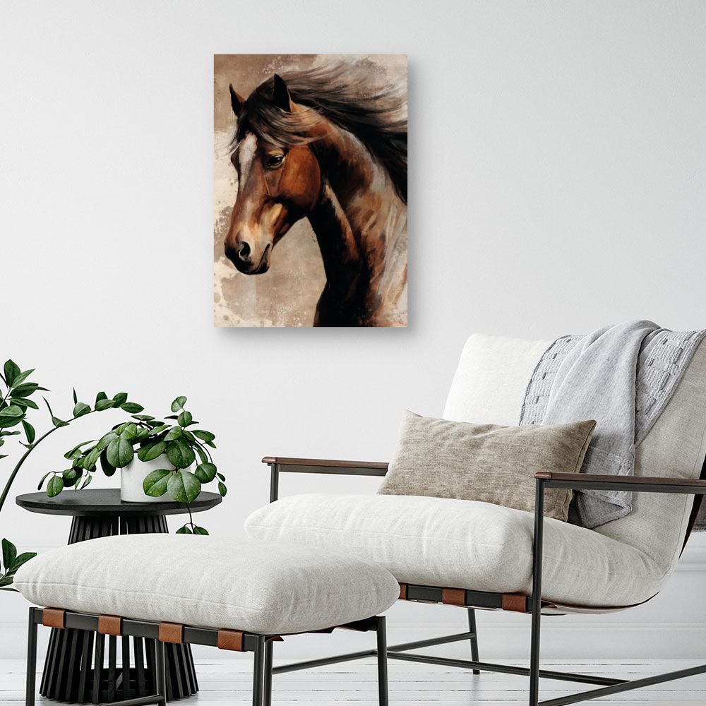 Tableau Élégant cheval sauvage
