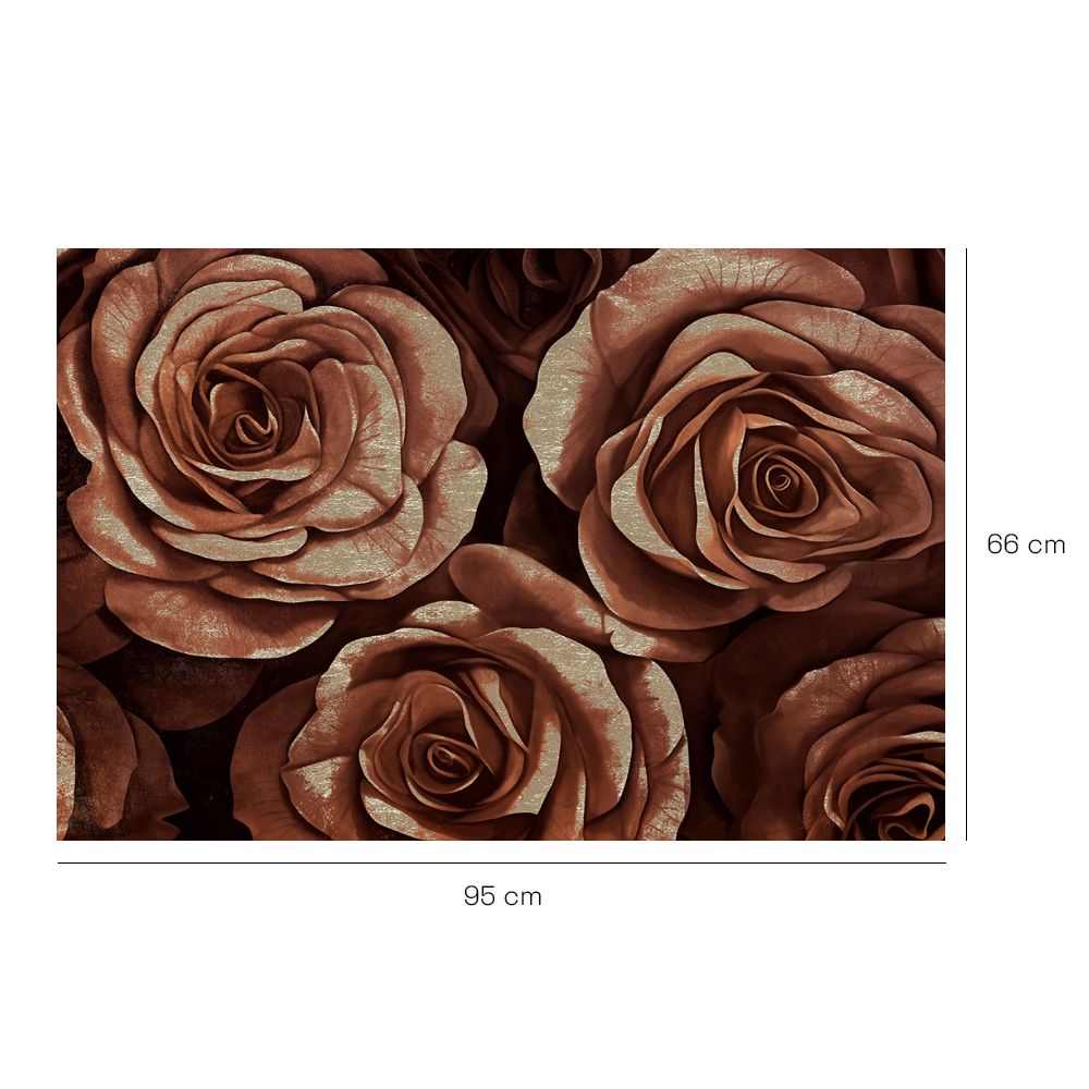 Tapis n°447 Roses élégantes et raffinées