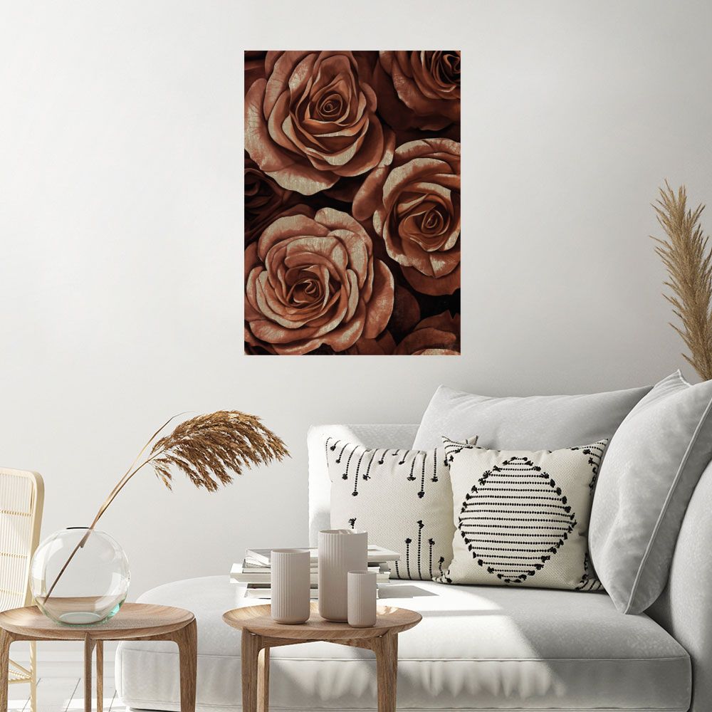 Affiche Roses élégantes