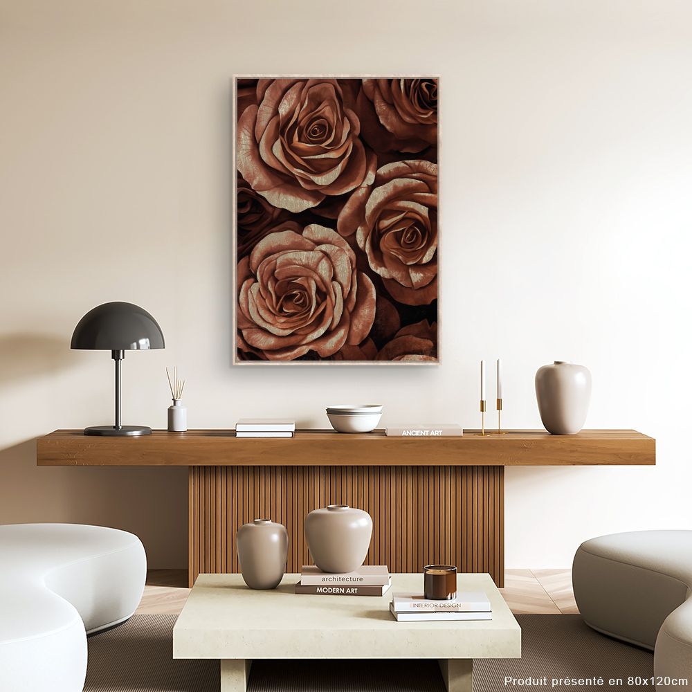 Tableau Roses élégantes
