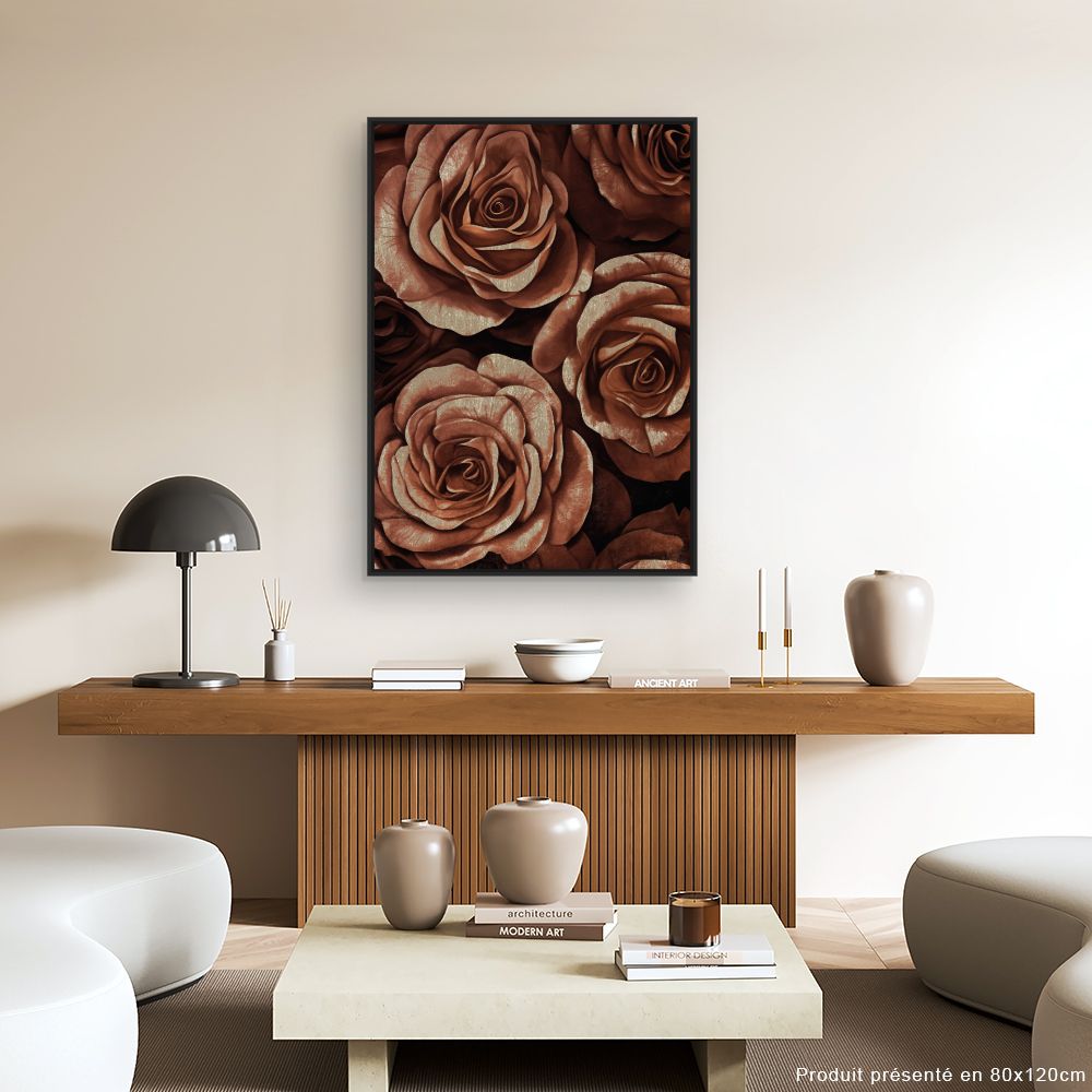 Tableau Roses élégantes