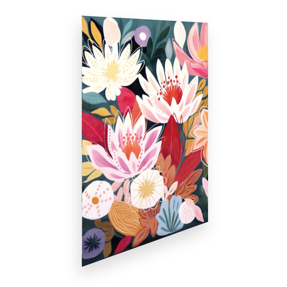 Affiche Fleurs éclatantes