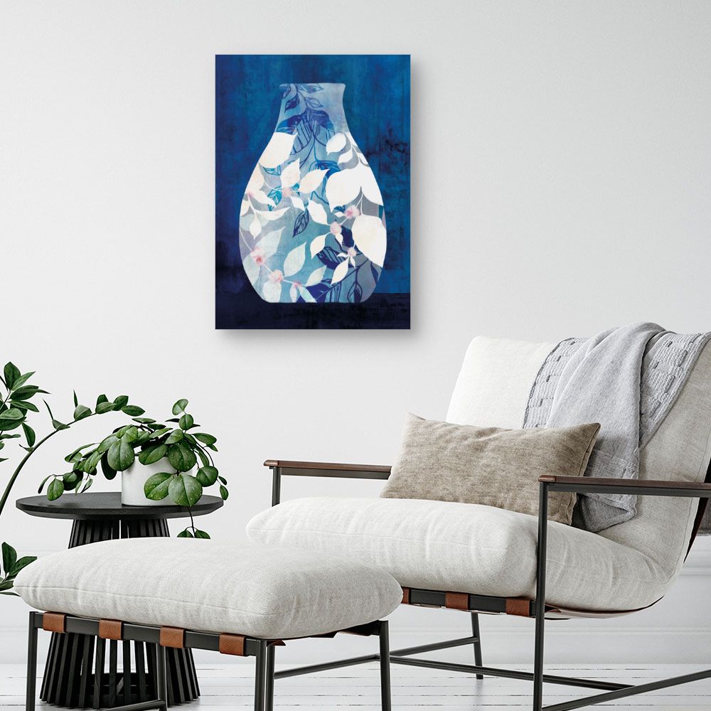 Tableau Vase feuillage artistique