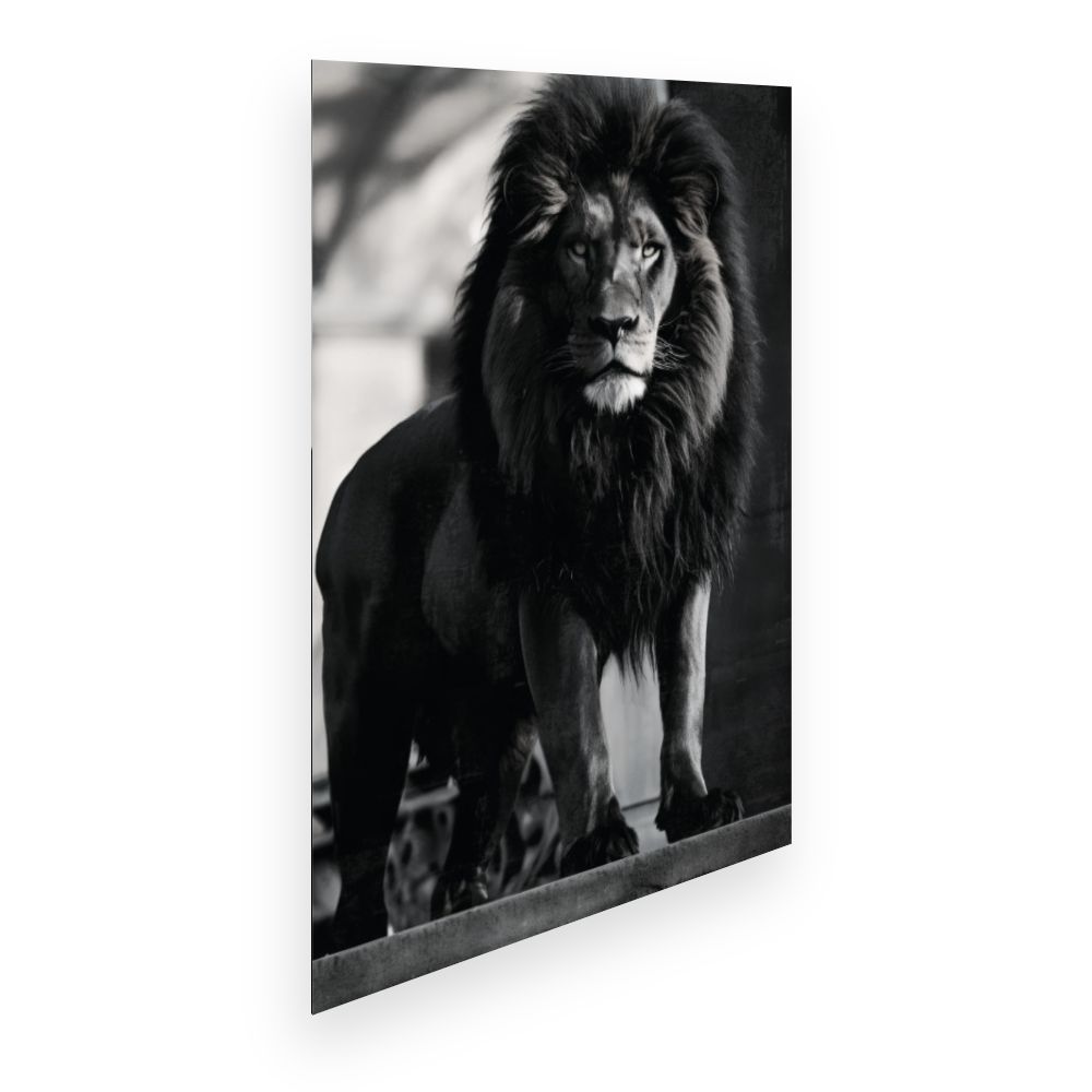 Affiche Lion majestueux