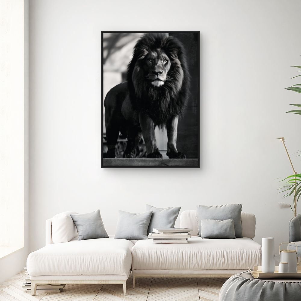 Tableau Lion majestueux