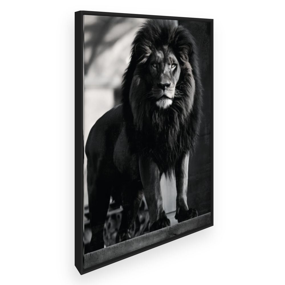 Toile Lion majestueux