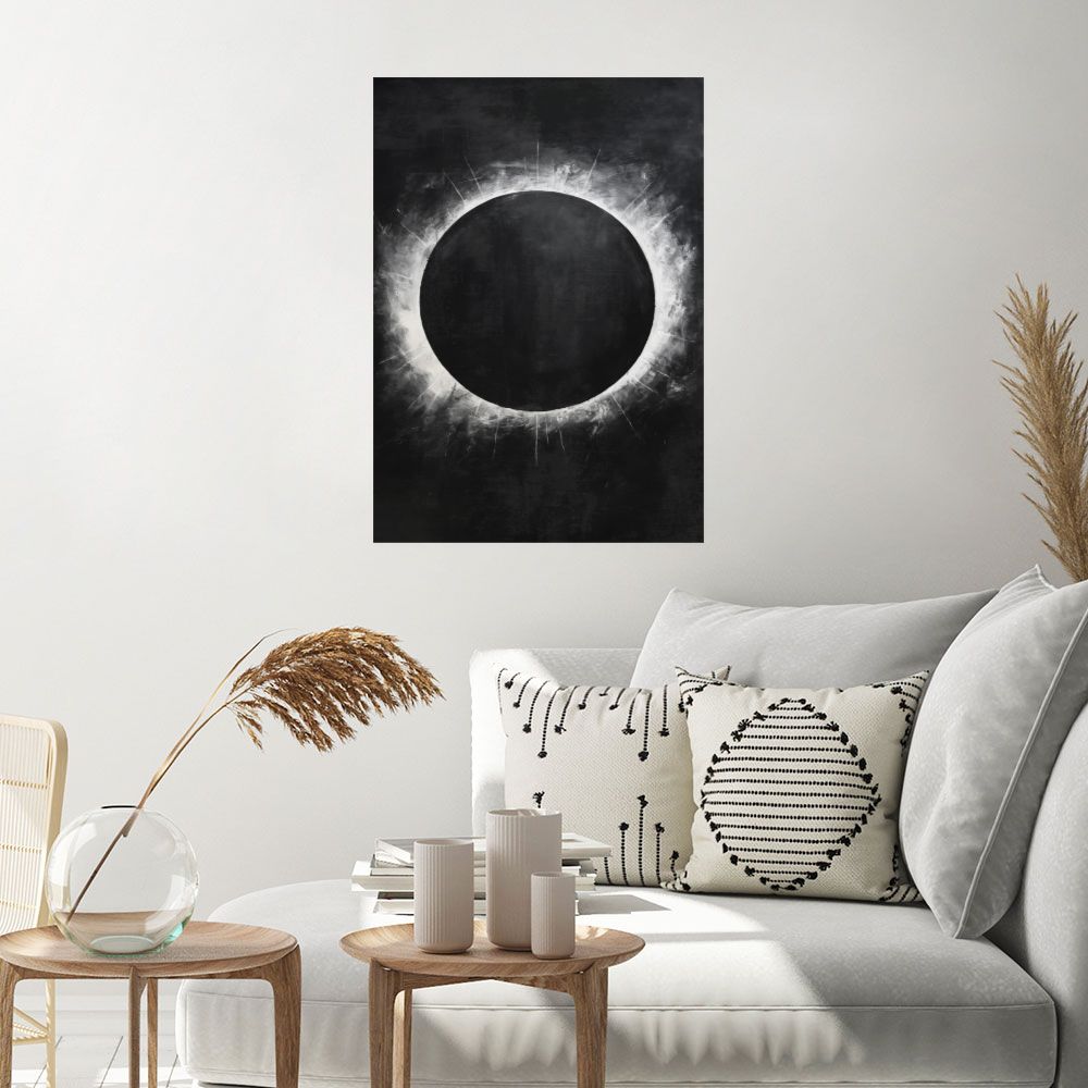 Affiche Éclipse céleste