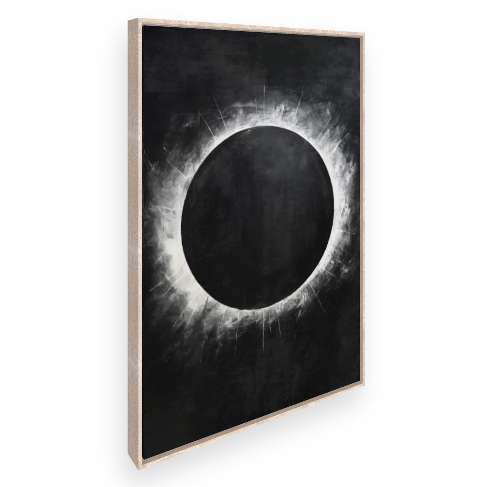 Toile Éclipse mystique