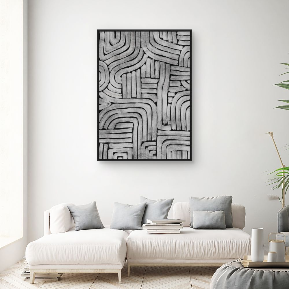 Tableau Méandres élégants