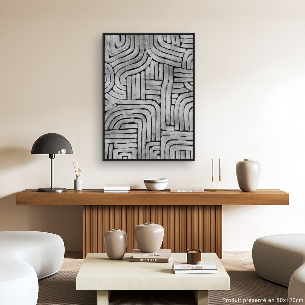 Tableau Méandres élégants