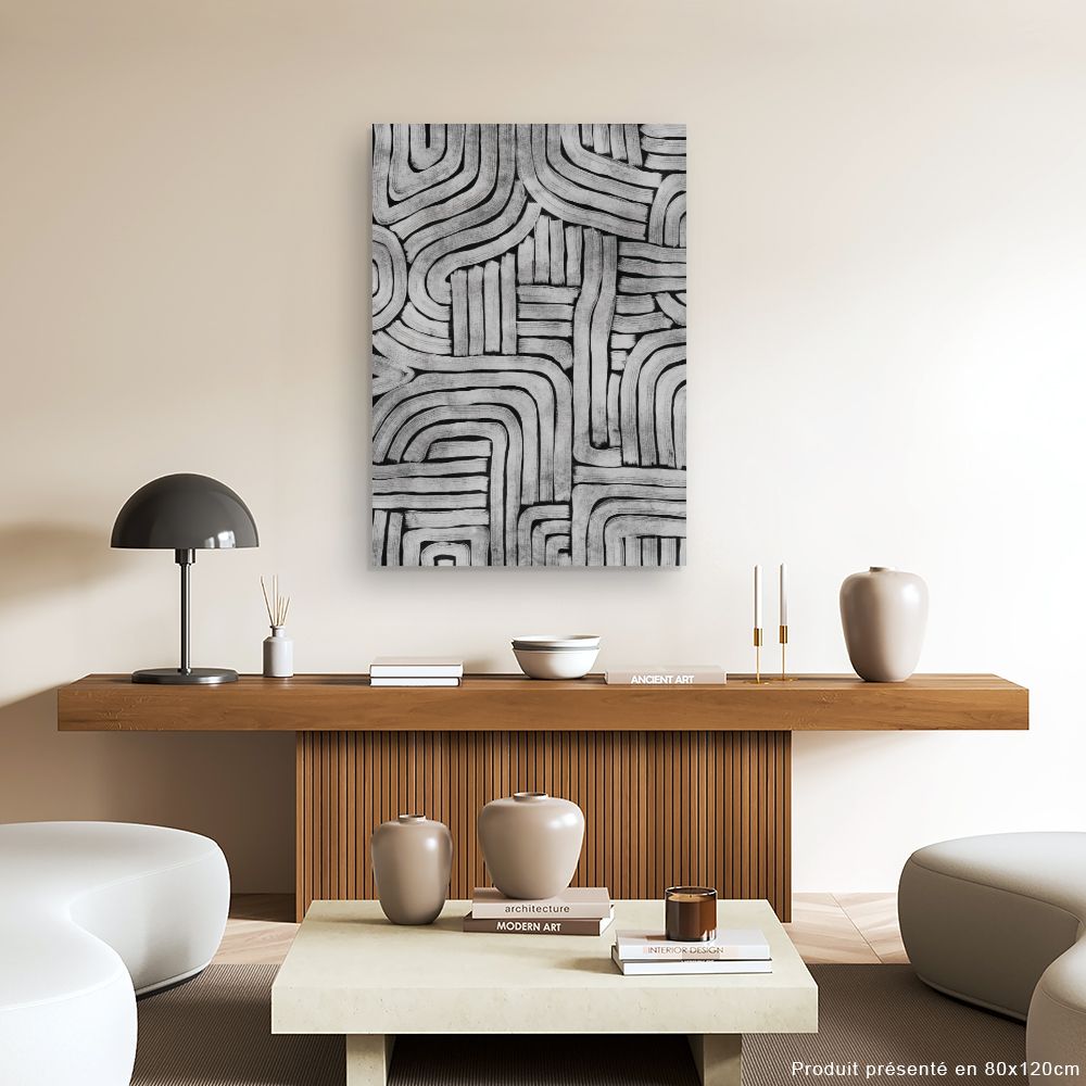 Tableau Méandres élégants