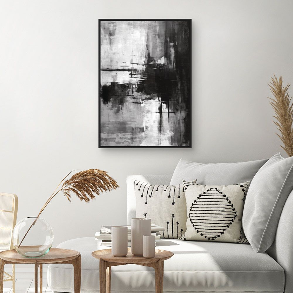 Tableau Effet abstrait moderne