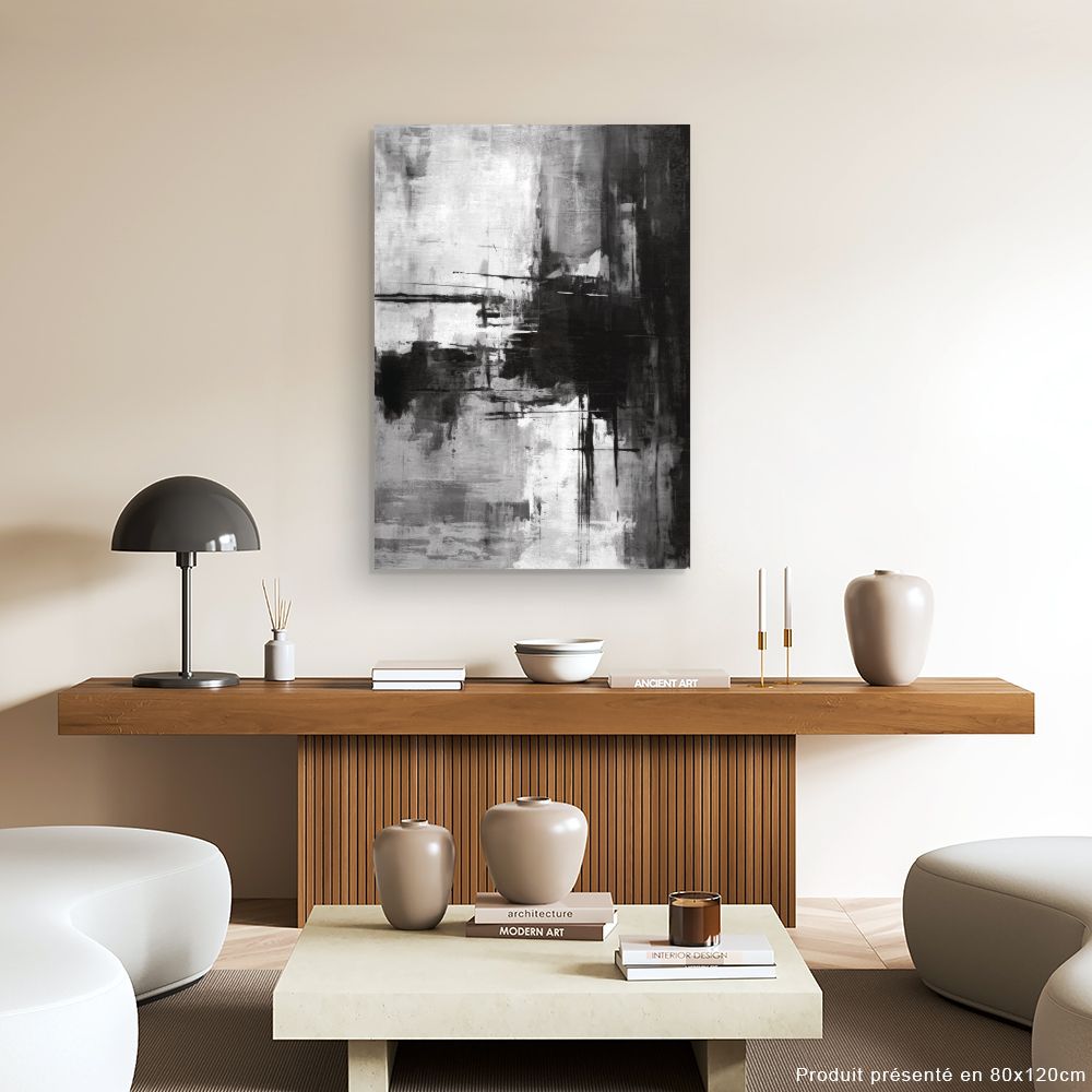 Tableau Effet abstrait moderne