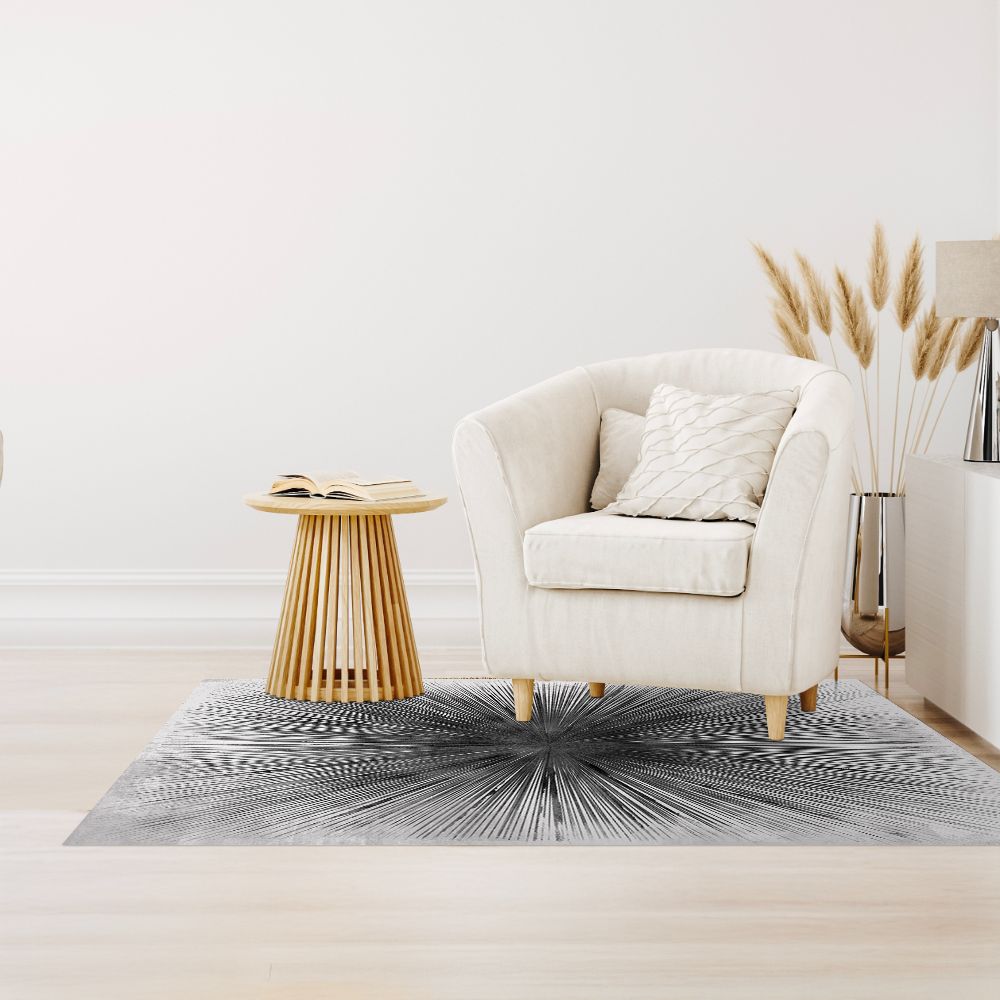 Tapis n°458 Motif éclatant radial