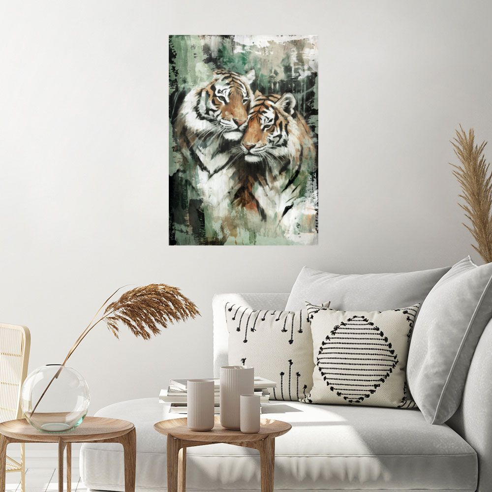 Affiche Tigres majestueux
