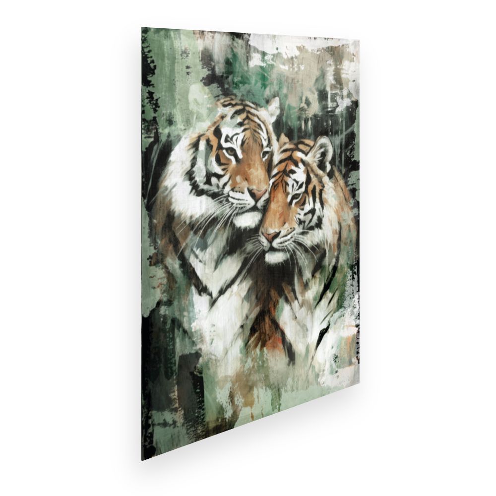 Affiche Tigres majestueux