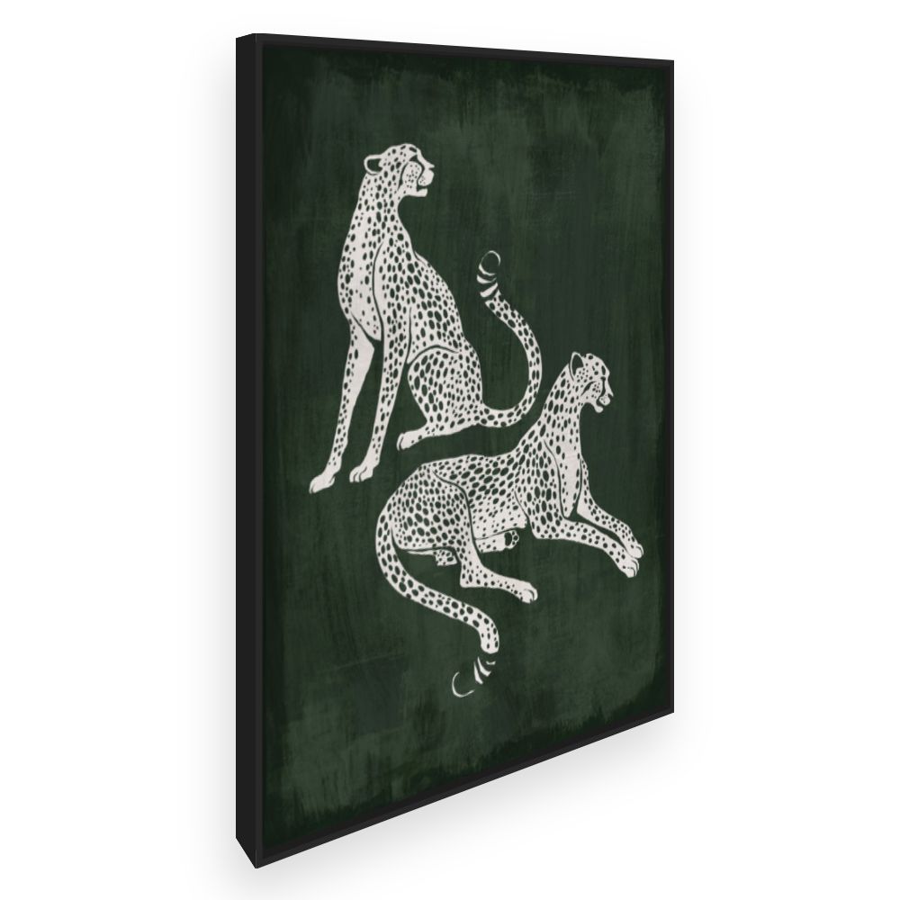 Toile Léopards élégants