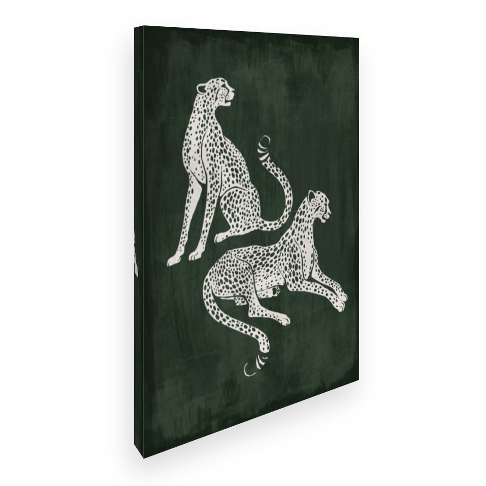 Toile Léopards élégants