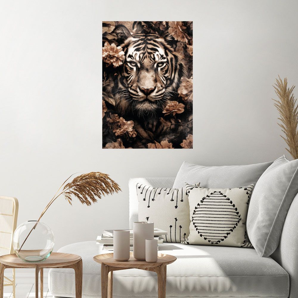 Affiche Tigre majestueux