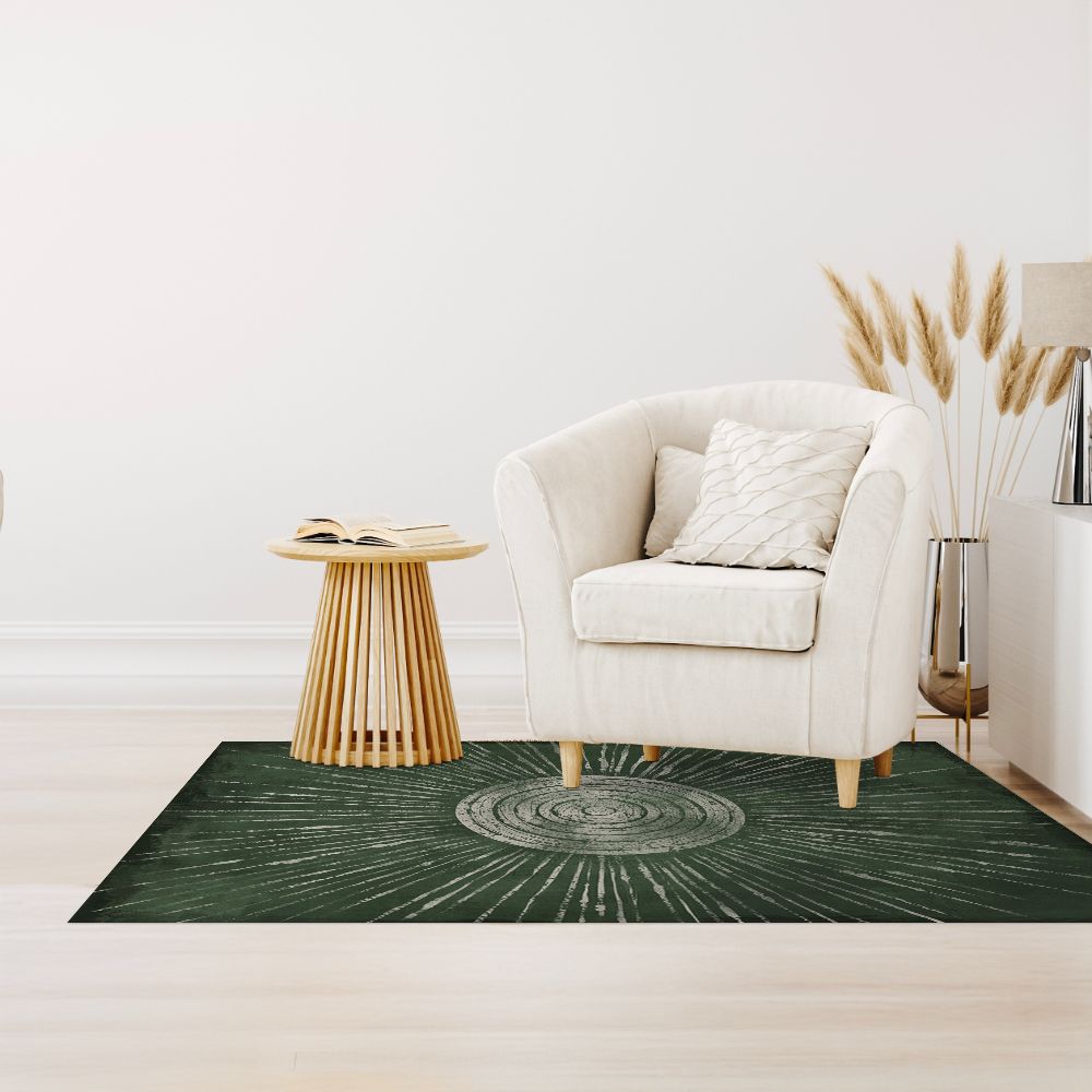Tapis n°462 Rayonnement central captivant