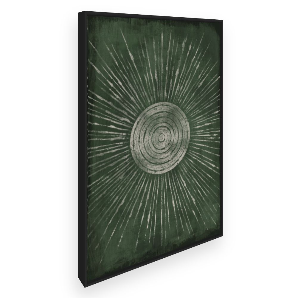 Toile Éclat solaire abstrait
