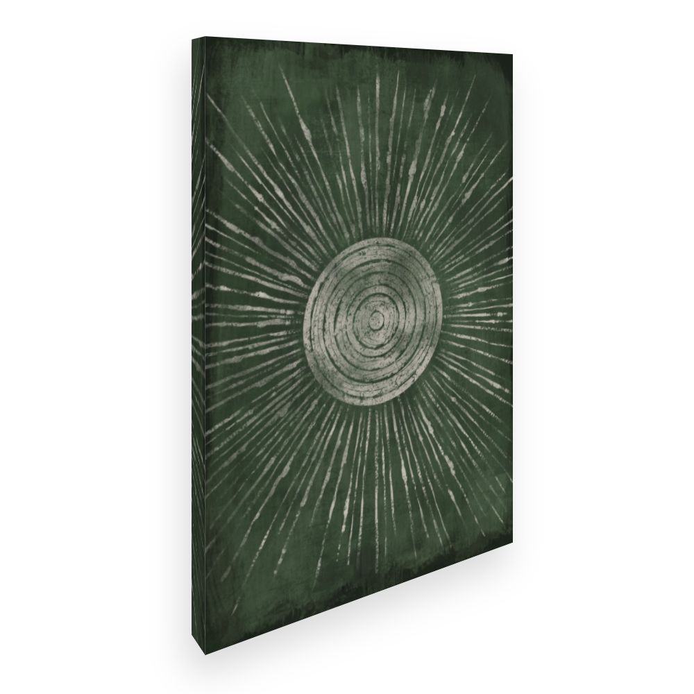 Toile Éclat solaire abstrait