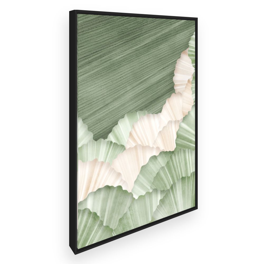 Toile Feuillage élégant