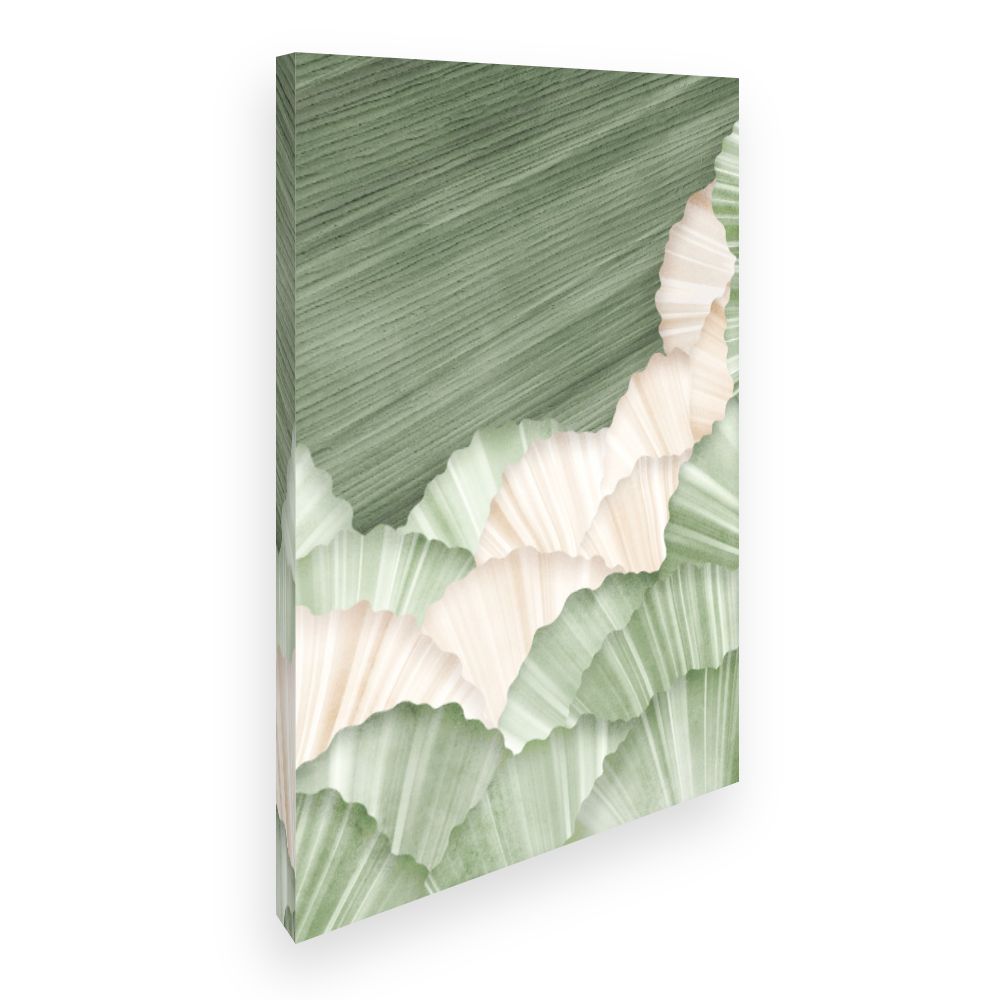 Toile Feuillage élégant