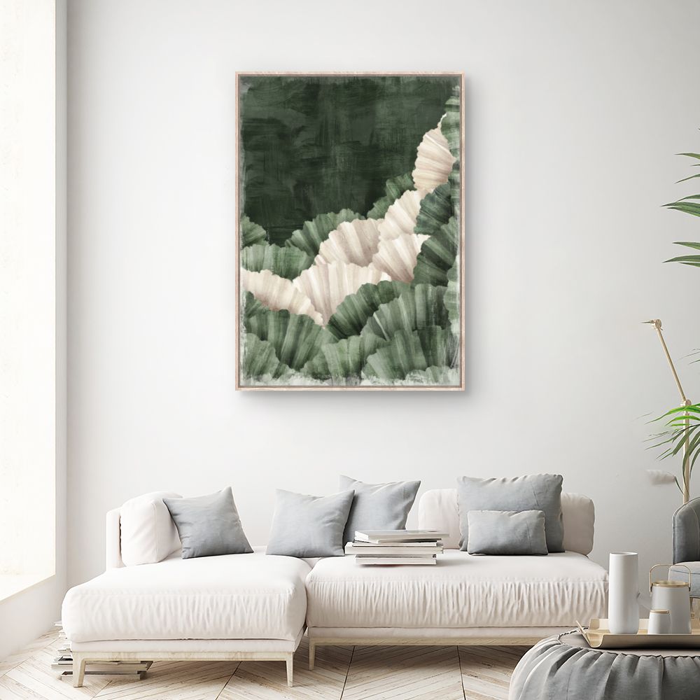 Tableau Collines abstraites
