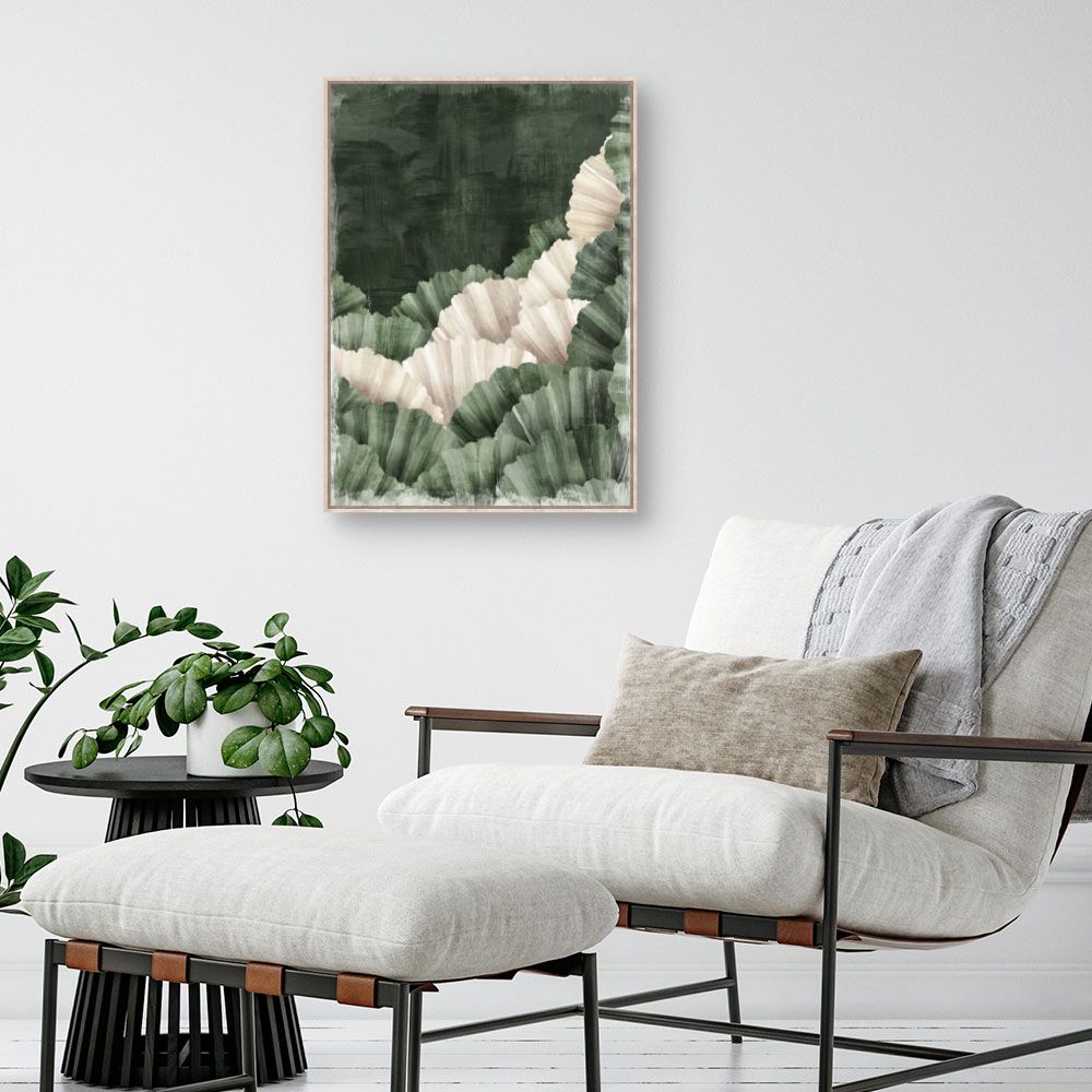 Tableau Collines abstraites