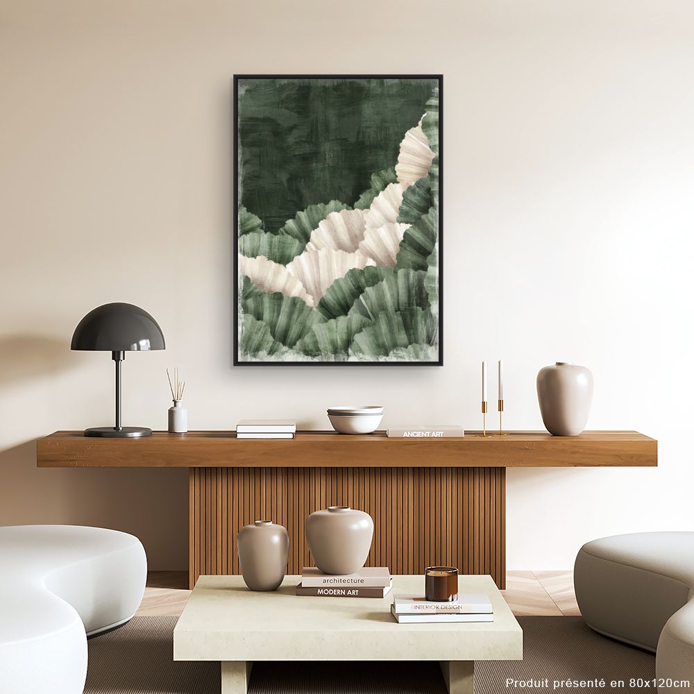 Tableau Collines abstraites