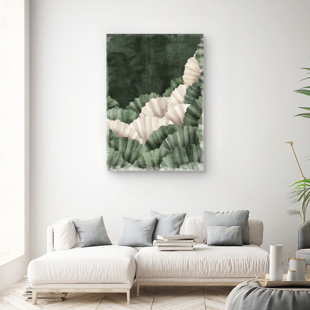 Tableau Collines abstraites